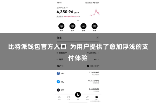 比特派钱包官方入口 为用户提供了愈加浮浅的支付体验